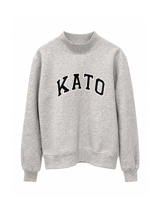 Kato Cozy Mock Neck Sweatshirt
